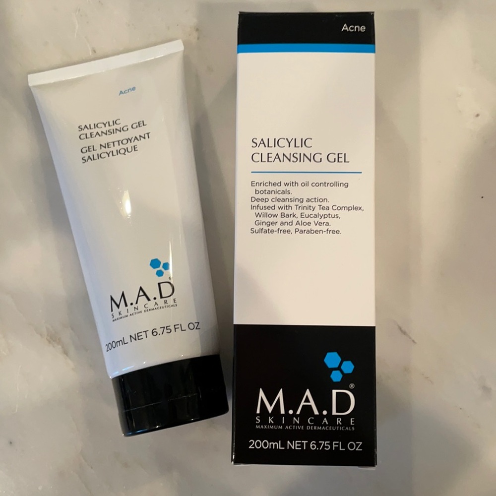 M.A.D skincare salicylic cleansing gel